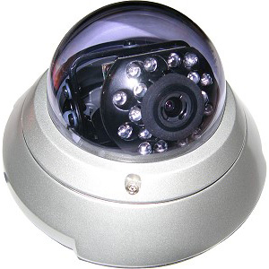 1/3" Sony 420TVL CCD Day/Night Color Vandal Proof Dome Camera