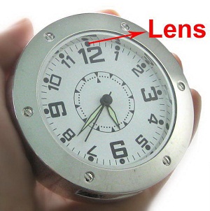 Mini Clock Spy Camera