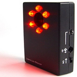 Red LEDs Super Sleuth Camera Lens Detector